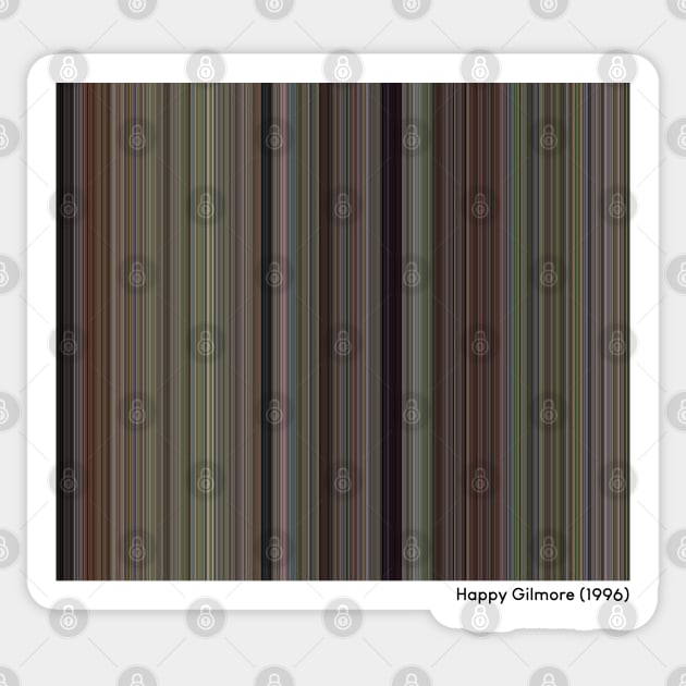 Happy Gilmore (1996) - Every Frame of the Movie Sticker by ColorofCinema